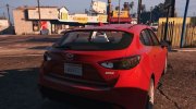 2015 Mazda 3 Hatchback для GTA 5 миниатюра 2