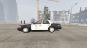 2006 Ford Crown Victoria - Los Angeles Police 3.0 for GTA 5 miniature 5