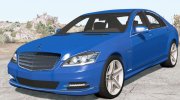 Mercedes-Benz S 600 (W221) 2009 for BeamNG.Drive miniature 1