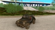 Jeep Wrangler SE для GTA San Andreas миниатюра 1