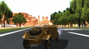 Kuebelwagen v2.0 desert для GTA San Andreas миниатюра 1