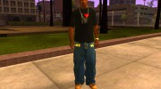 Karl Kan Puzzle Jeans for GTA San Andreas miniature 1