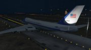 Air Force One Boeing VC-25A (Enterable Interior) for GTA 5 miniature 10