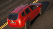 Dacia Duster для GTA 5 миниатюра 3