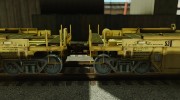 Вагон-платформа (желтый окрас) for GTA San Andreas miniature 2