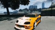 Toyota Supra Fast And Furious для GTA 4 миниатюра 1