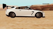 Nissan GT-R 35 DRIFT для GTA San Andreas миниатюра 3