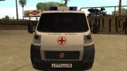 Fiat Ducato Ambulance для GTA San Andreas миниатюра 2