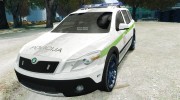 Lithuanian Police Skoda Octavia Scout [ELS] for GTA 4 miniature 1