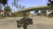 Halo Warthog для GTA San Andreas миниатюра 4