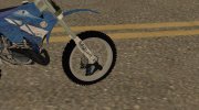 Yamaha YZ250F for GTA San Andreas miniature 8