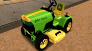 JDeere-Mower para GTA San Andreas miniatura 1