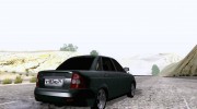 Lada 2170 для GTA San Andreas миниатюра 4