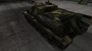 Камуфлированный скин для СУ-85 для World Of Tanks миниатюра 3