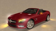 Mercedes-Benz SL500 2013 для GTA San Andreas миниатюра 1