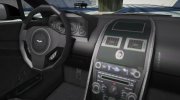 Aston Martin V12 Vantage UK Police для GTA San Andreas миниатюра 2