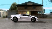 Lamborghini Aventador LP700 для GTA San Andreas миниатюра 5