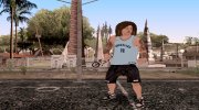 Ethan Ampadu Skin для GTA San Andreas миниатюра 3