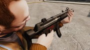 Пистолет-пулемёт MP5SD v5 для GTA 4 миниатюра 2