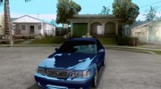 Volvo C70 1999 для GTA San Andreas миниатюра 1