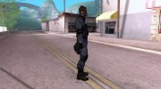 SWAT скин para GTA San Andreas miniatura 4