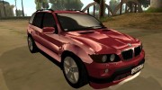 BMW X5 for GTA San Andreas miniature 2