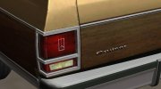 Oldsmobile Custom Cruiser 1980 clean body & Wood para GTA San Andreas miniatura 17