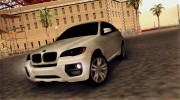 BMW X6 M 2013 Final для GTA San Andreas миниатюра 3