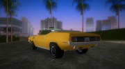 Plymouth Cuda Convertible для GTA Vice City миниатюра 4