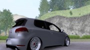 VW Golf mk6 Edit for GTA San Andreas miniature 4
