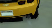 Chevrolet Camaro SpeedHunters для GTA San Andreas миниатюра 8