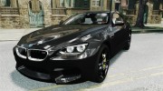 BMW M6 F13 2013 v1.0 para GTA 4 miniatura 1