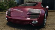 Audi R8 5.2 2012 для GTA 4 миниатюра 3