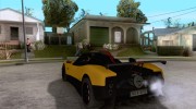 Pagani Zonda Cinque Roadster для GTA San Andreas миниатюра 3