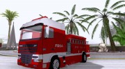 DAF XF Firetruck для GTA San Andreas миниатюра 1