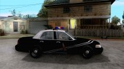 Ford Crown Victoria Idaho Police para GTA San Andreas miniatura 5