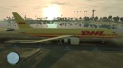 Boeing 757-200 DHL para GTA 4 miniatura 2