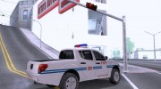 Mitsubishi Strada Philippine National Police - HPG for GTA San Andreas miniature 4