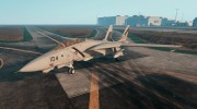 Grumman F-14D Super Tomcat для GTA 5 миниатюра 1