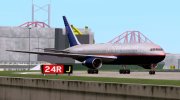 Boeing 767-200 United Airlines for GTA San Andreas miniature 6