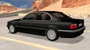 1996 BMW 730i E38 Transporter Movie para GTA San Andreas miniatura 2