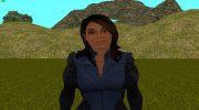 Эшли Уильямс из Mass Effect 3 для GTA San Andreas миниатюра 1