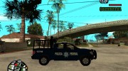 Ford F-150 Police Federal para GTA San Andreas miniatura 4