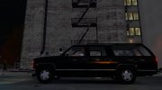 Chevrolet Suburban GMT 400 do FBI 1998 для GTA 4 миниатюра 8