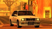 BMW M3 E30 1991 Stock для GTA San Andreas миниатюра 9