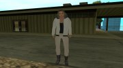 Cute Girl in winter clothes outfit for GTA San Andreas miniature 1