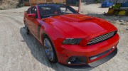 Ford Mustang Boss 302 2013 for GTA 5 miniature 4