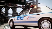 Ford Crown Victoria NYPD для GTA 4 миниатюра 4