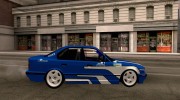 BMW E34 V8 для GTA San Andreas миниатюра 5