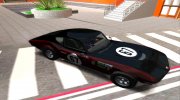 GTA V Inventero Coquette Classic v2 для GTA San Andreas миниатюра 8